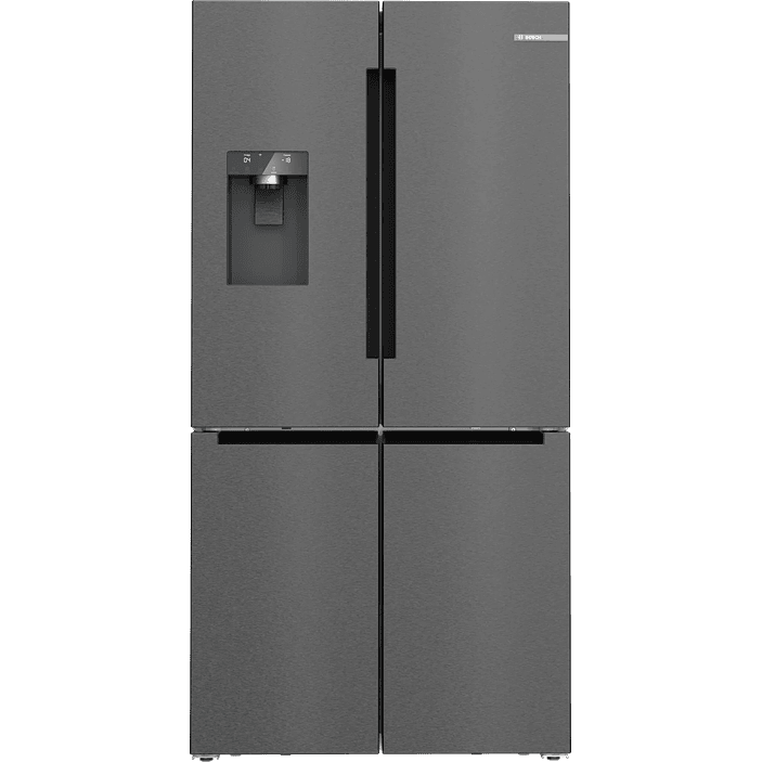 Serie 6 Multipuerta 183 x 90.5 cm Acero negro antihuellas, Total NoFrost 1