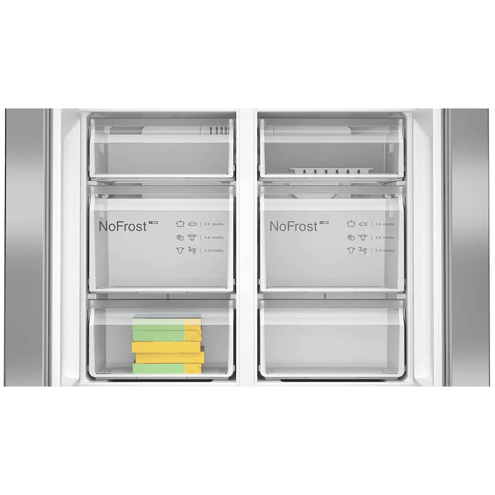 Serie 4 Multipuerta 183 x 90.5 cm Acero antihuellas, Total NoFrost, VitaFresh 5