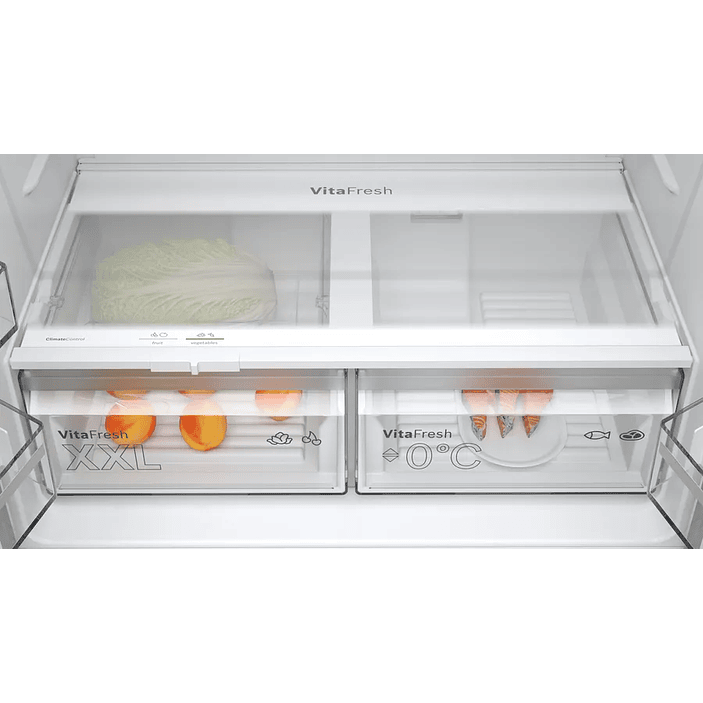 Serie 4 Multipuerta 183 x 90.5 cm Acero antihuellas, Total NoFrost, VitaFresh 6