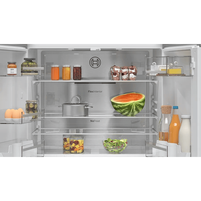 Serie 4 Multipuerta 183 x 90.5 cm Acero antihuellas, Total NoFrost, Cajón Big Box 7