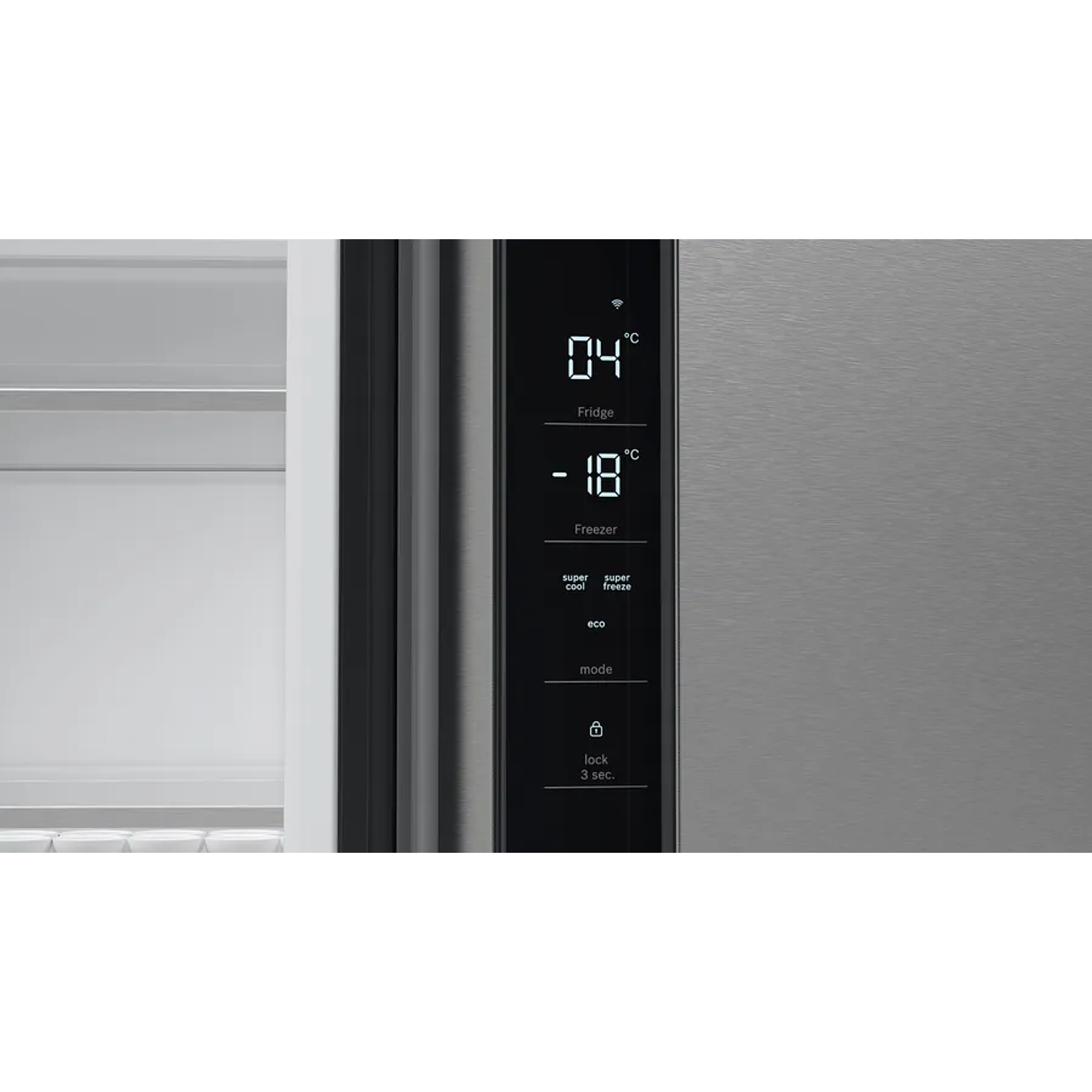 Serie 4 Multipuerta 183 x 90.5 cm Acero antihuellas, Total NoFrost, Cajón Big Box 3