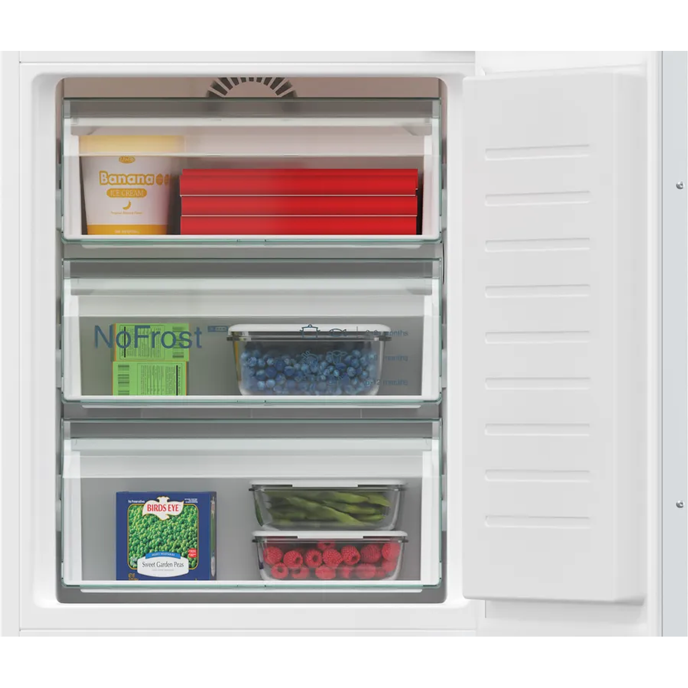 iQ300 Frigorífico combi integrable 177.2 x 54.1 cm Puerta fija 4