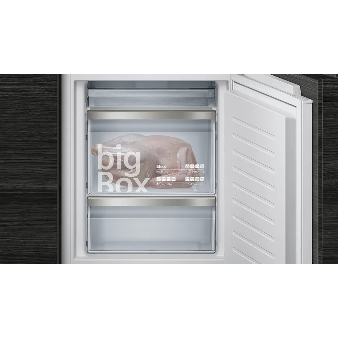 iQ500 Frigorífico combi integrable 177.2 x 55.8 cm Puerta fija 2