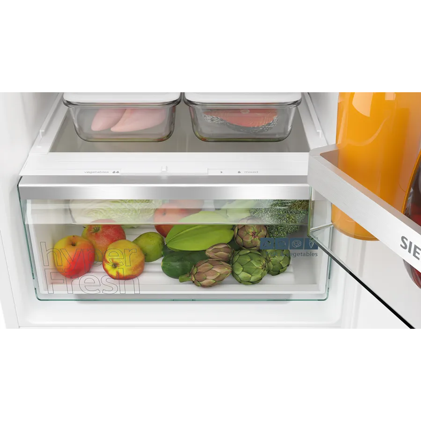 iQ300 Frigorífico combi integrable 177.2 x 54.1 cm Puerta deslizante 3