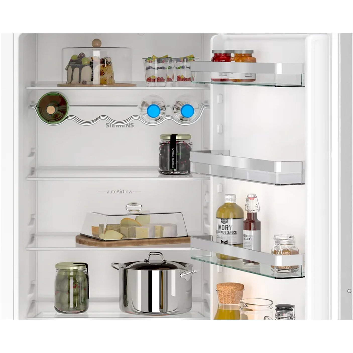 iQ300 Frigorífico combi integrable 177.2 x 54.1 cm Puerta deslizante 5