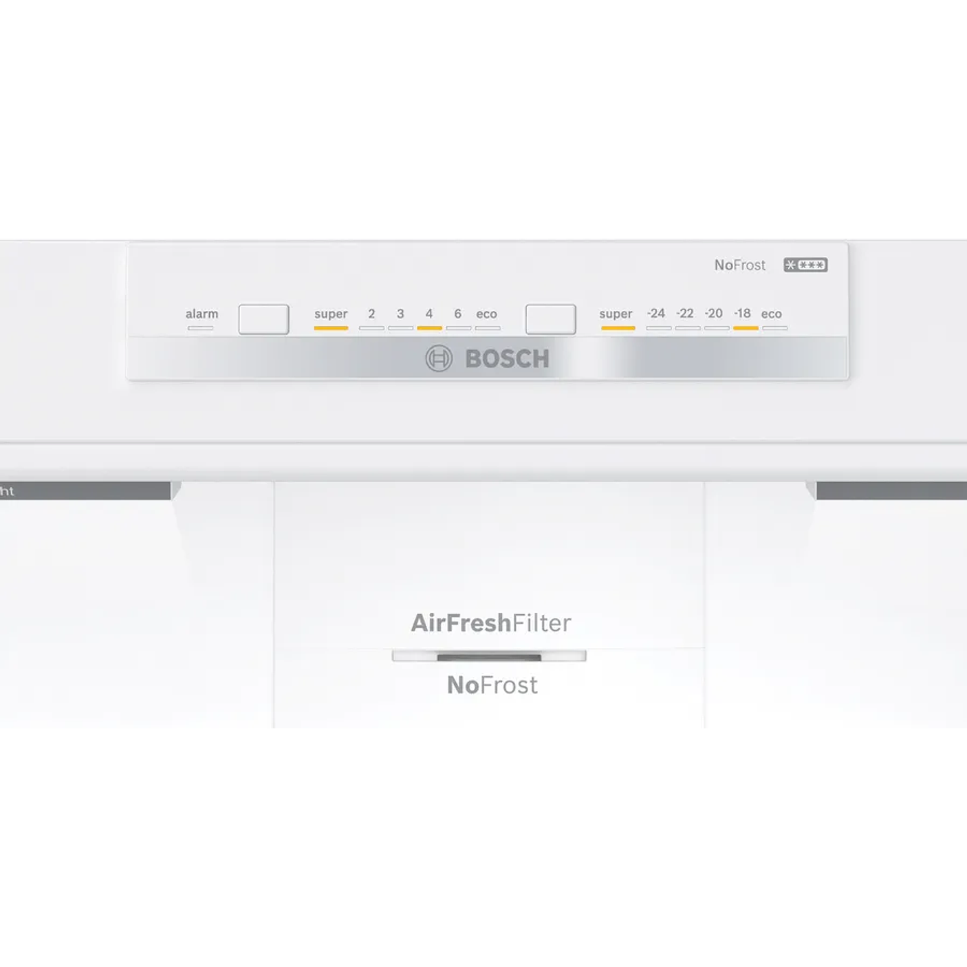 Serie 4 Frigorífico combinado de libre instalación 186 x 86 cm Acero antihuellas, Total NoFrost 2