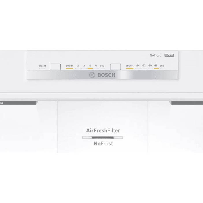 Serie 4 Frigorífico combinado de libre instalación 186 x 86 cm Acero antihuellas, Total NoFrost 2