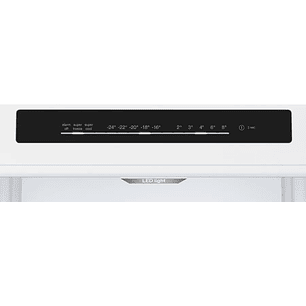 Serie 4 Frigorífico combinado de libre instalación 203 x 60 cm Acero antihuellas, Total NoFrost, Tiradores laterales integrados