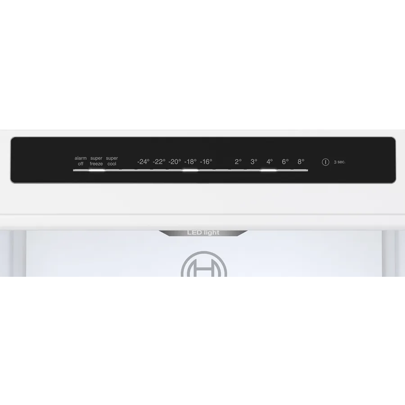 Serie 4 Frigorífico combinado de libre instalación 186 x 60 cm Acero antihuellas, Total NoFrost, Tecnología Inverter 3