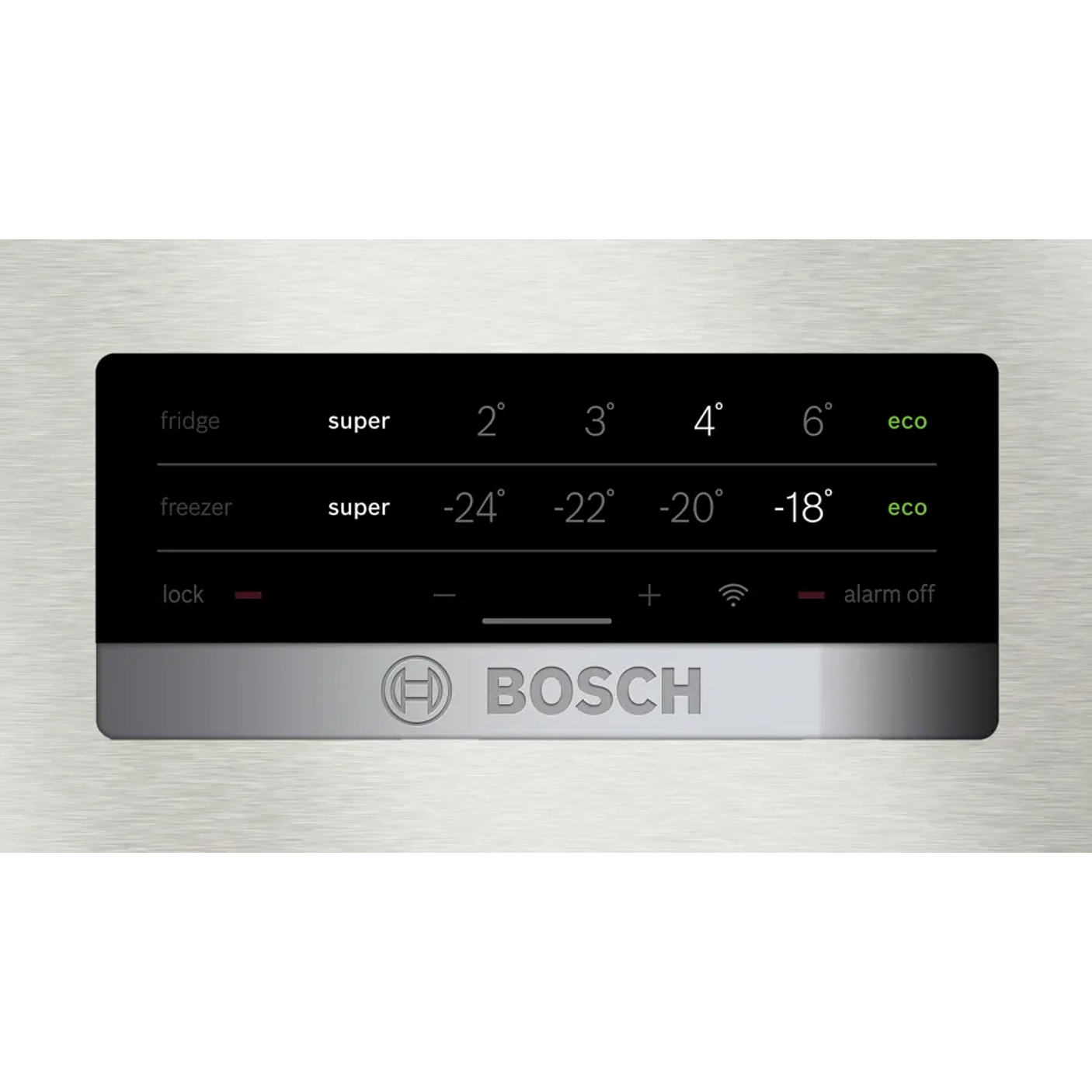 Serie 4 Frigorífico combinado de libre instalación 203 x 70 cm Acero antihuellas, Total NoFrost 2