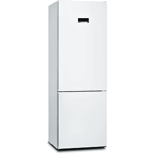 Serie 4 Frigorífico combinado de libre instalación 203 x 70 cm Blanco, Total NoFrost