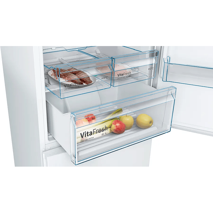 Serie 4 Frigorífico combinado de libre instalación 203 x 70 cm Blanco, Total NoFrost 6