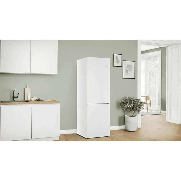 Serie 4 Frigorífico combinado de libre instalación 186 x 60 cm Blanco, Total NoFrost 2