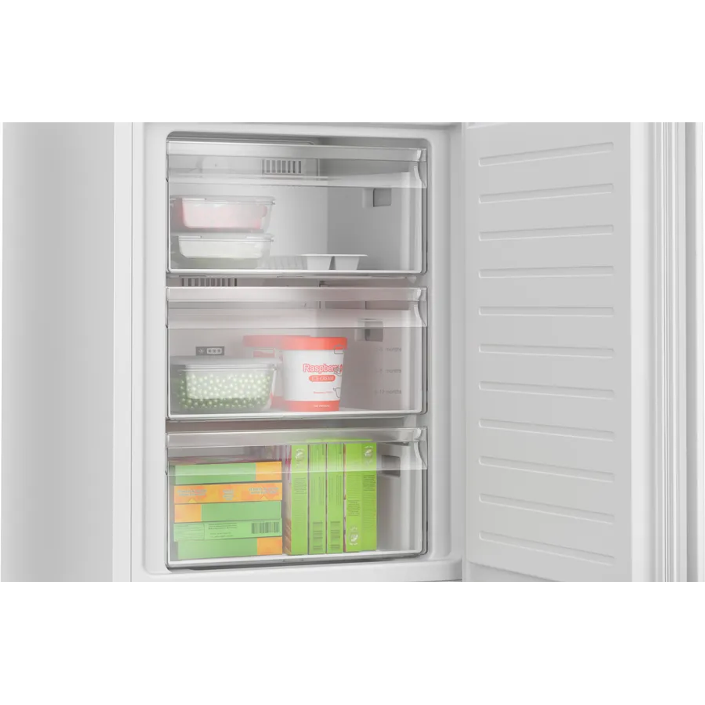 Serie 4 Frigorífico combinado de libre instalación 186 x 60 cm Blanco, Total NoFrost 7