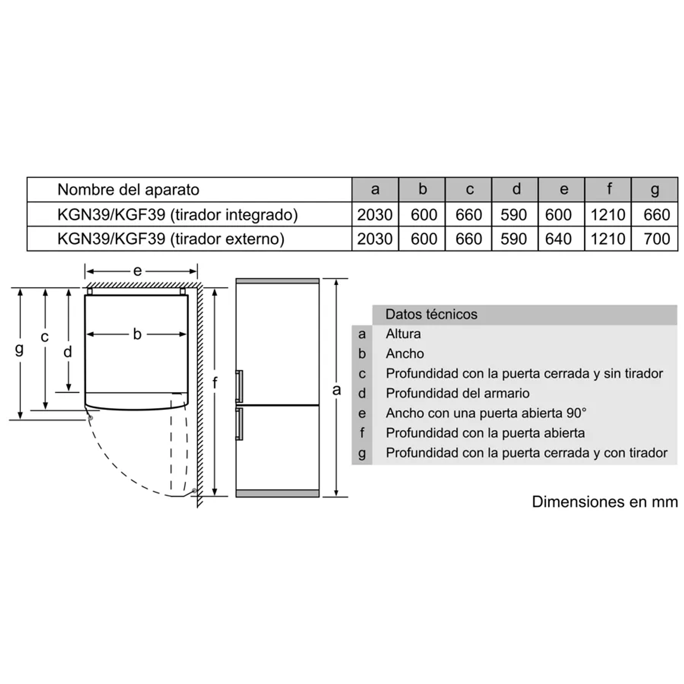 Serie 4 Frigorífico combinado de libre instalación 203 x 60 cm Acero antihuellas, Total NoFrost 14