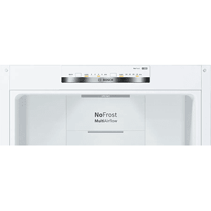 Serie 4 Frigorífico combinado de libre instalación 186 x 60 cm Blanco, Total NoFrost