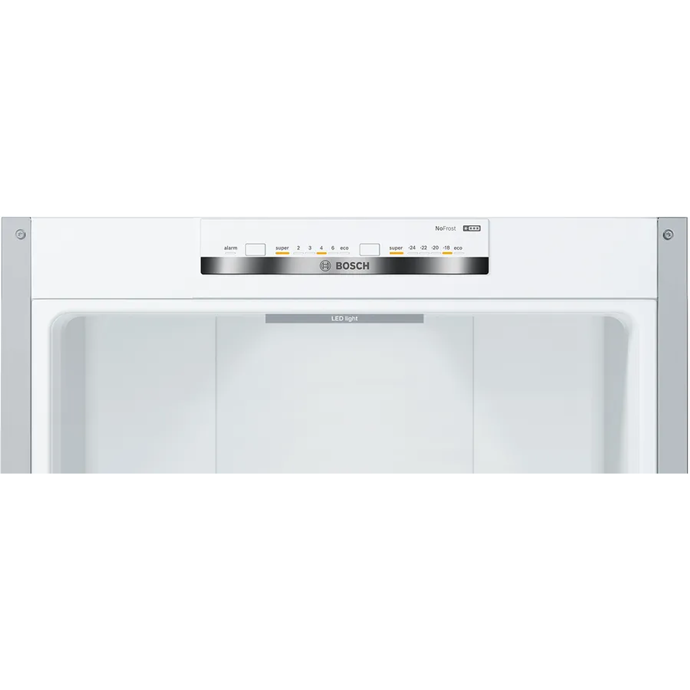 Serie 4 Frigorífico combinado de libre instalación 203 x 60 cm Acero antihuellas, Total NoFrost 3