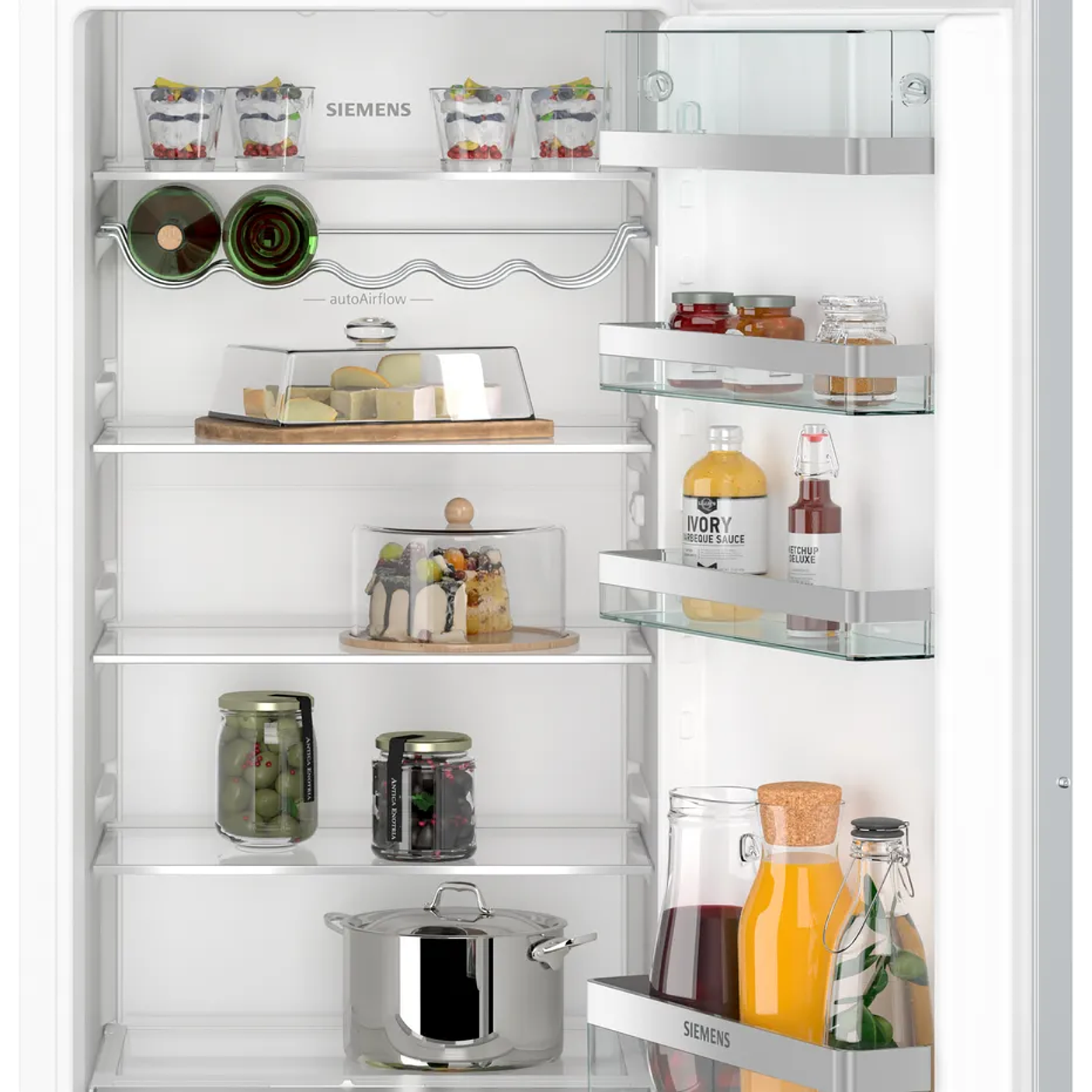 iQ500 Frigorífico integrable 122.1 x 55.8 cm Cierre SoftClose con puerta fija 2