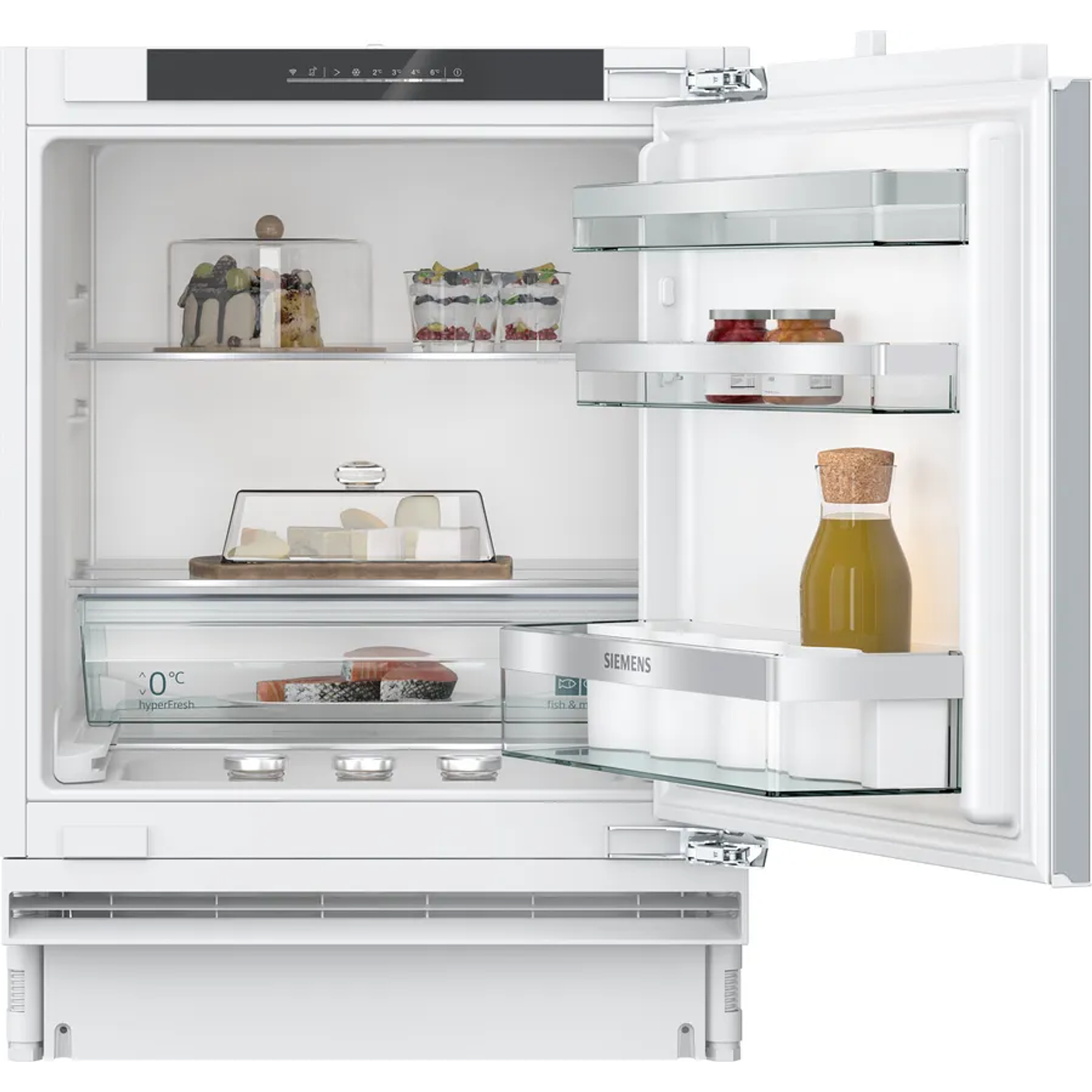 iQ500 Frigorífico bajo encimera 82 x 59.8 cm Cierre SoftClose con puerta fija 1