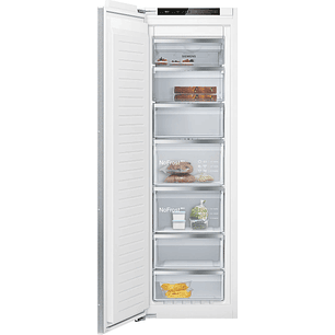 iQ500 Congelador integrable 177.2 x 55.8 cm Cierre SoftClose con puerta fija