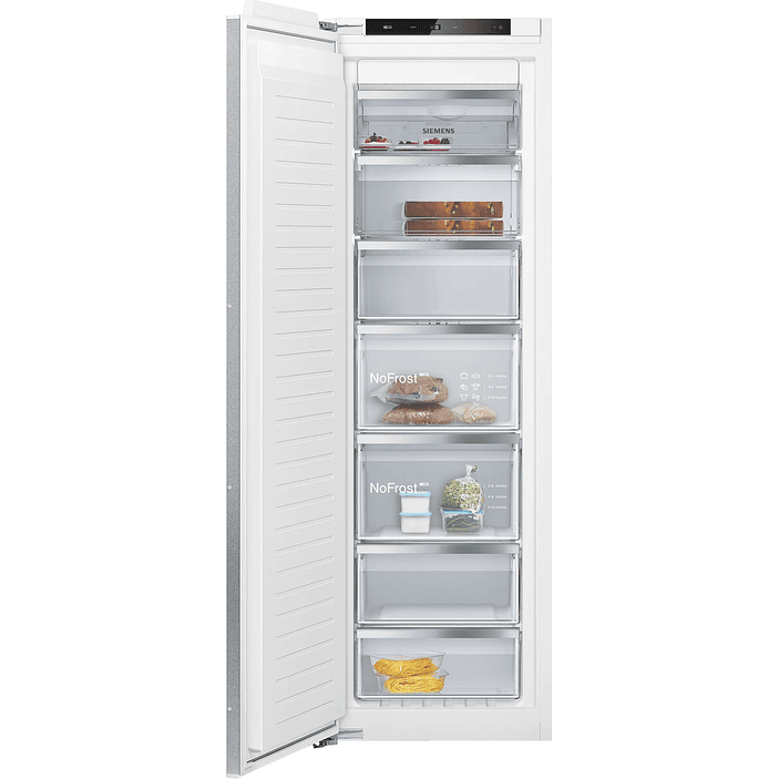 iQ500 Congelador integrable 177.2 x 55.8 cm Cierre SoftClose con puerta fija 1