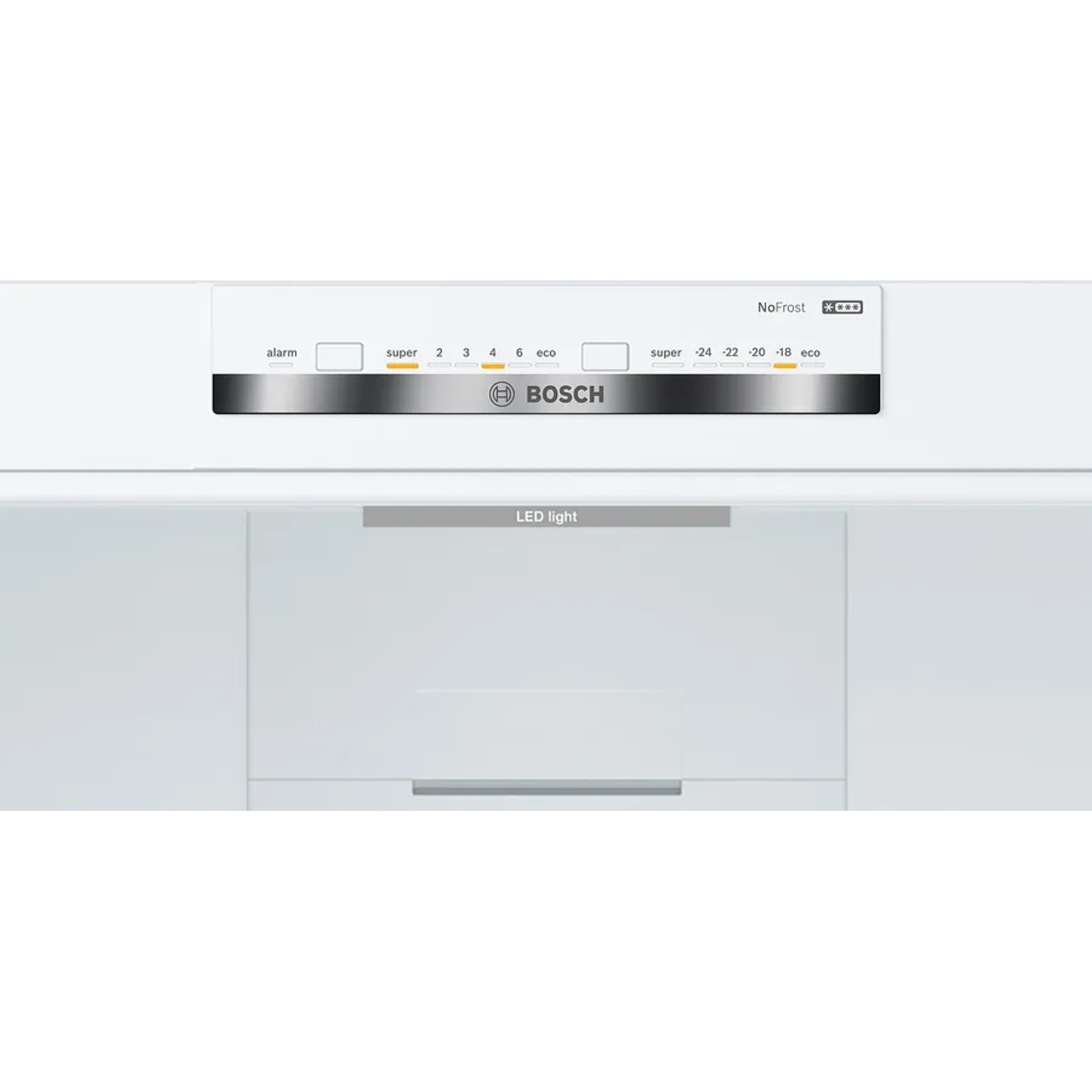 Serie 4 Frigorífico combinado de libre instalación 203 x 60 cm Blanco, Total NoFrost 3