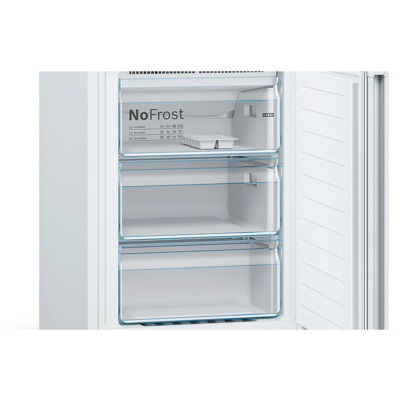 Serie 4 Frigorífico combinado de libre instalación 203 x 60 cm Blanco, Total NoFrost 5