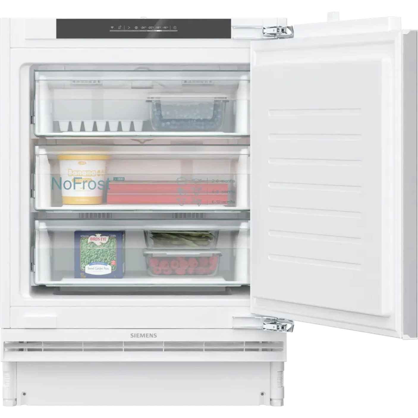 iQ500 Congelador integrable bajo encimera 82 x 59.8 cm Cierre SoftClose con puerta fija 1