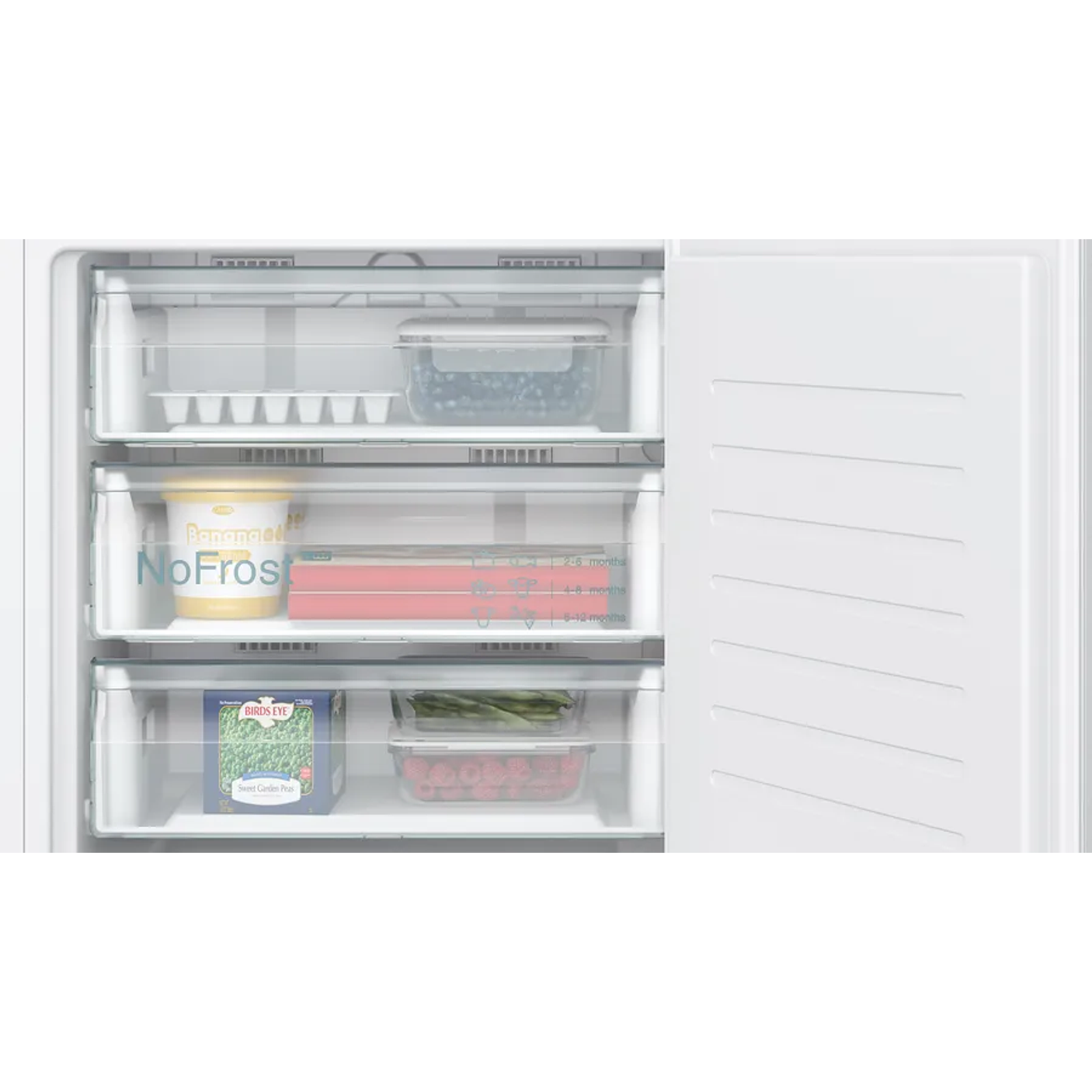 iQ500 Congelador integrable bajo encimera 82 x 59.8 cm Cierre SoftClose con puerta fija 3