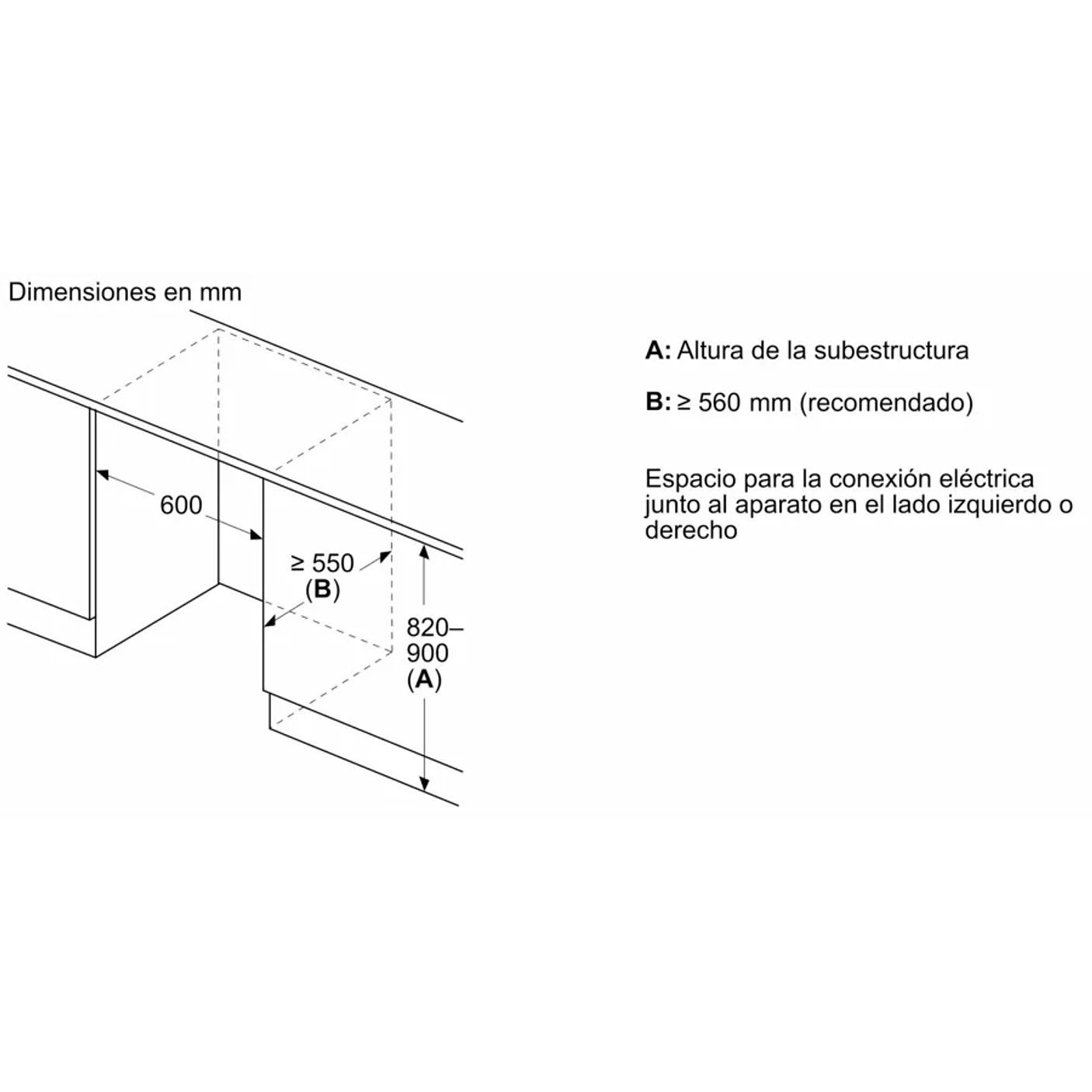 iQ500 Congelador integrable bajo encimera 82 x 59.8 cm Cierre SoftClose con puerta fija 5