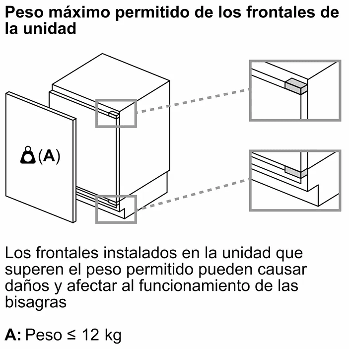 iQ500 Congelador integrable bajo encimera 82 x 59.8 cm Cierre SoftClose con puerta fija 7