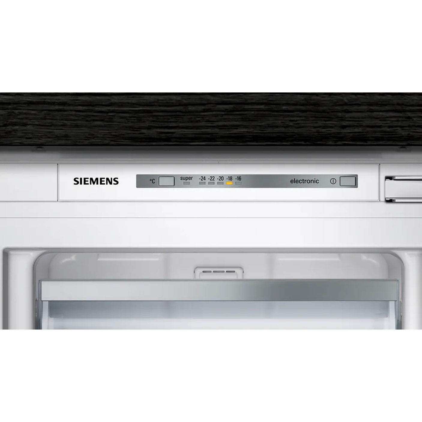 SIEMENS iQ300 · Congelador integrable 87,4 × 55,8 cm · Puerta fija 3