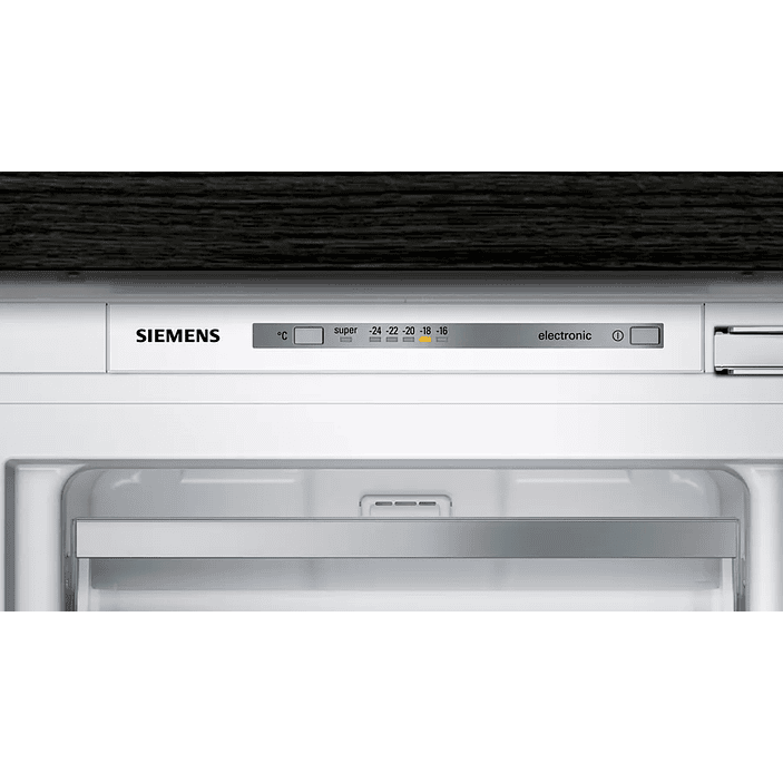 SIEMENS iQ300 · Congelador integrable 87,4 × 55,8 cm · Puerta fija 3