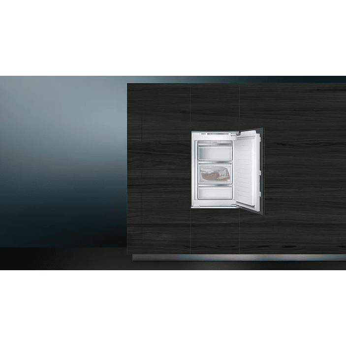 SIEMENS iQ300 · Congelador integrable 87,4 × 55,8 cm · Puerta fija 2