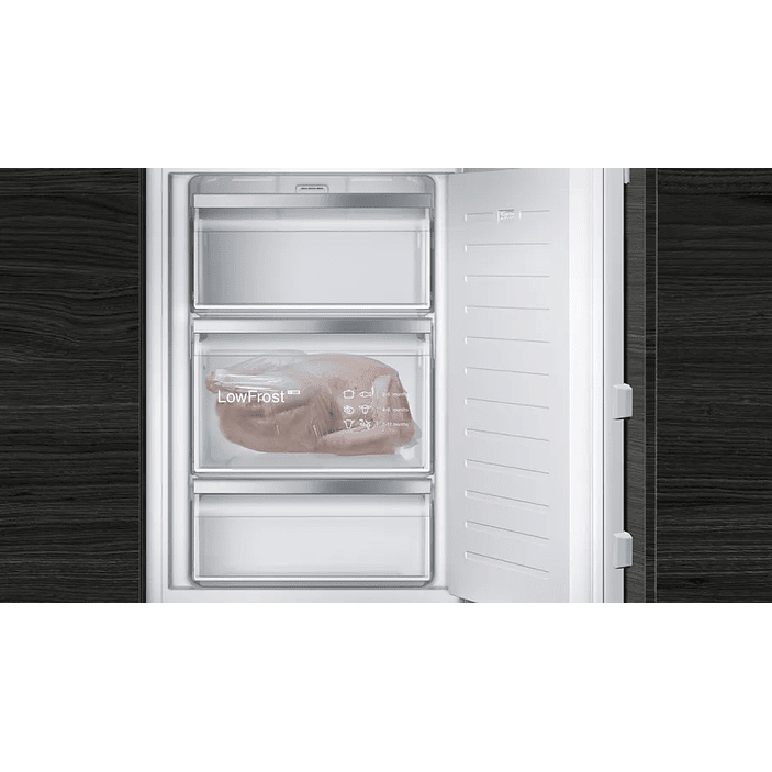SIEMENS iQ300 · Congelador integrable 87,4 × 55,8 cm · Puerta fija 4