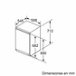 iQ300 · Congelador integrable 71,2 × 55,8 cm · Puerta fija (unidades limitadas) - Miniatura 8