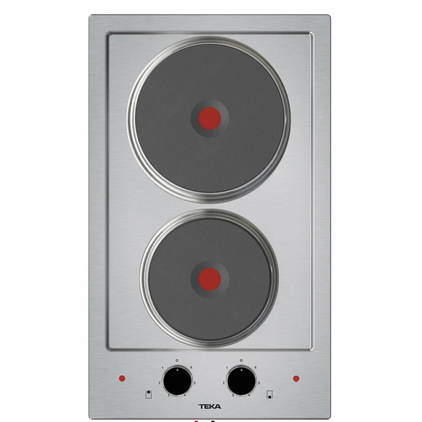 Placa Modular EFX 30.1 2P 30 cm Inox 2 placas eléctricas TEKA 1