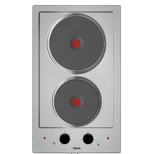 Placa Modular EFX 30.1 2P 30 cm Inox 2 placas eléctricas TEKA