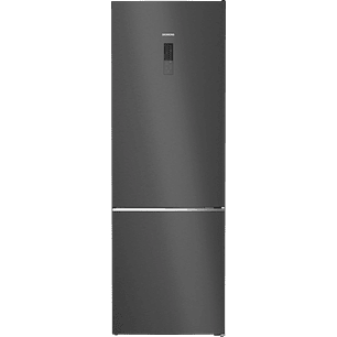 iQ500 Frigorífico combinado de libre instalación 203 x 70 cm Acero negro antihuellas, Total noFrost