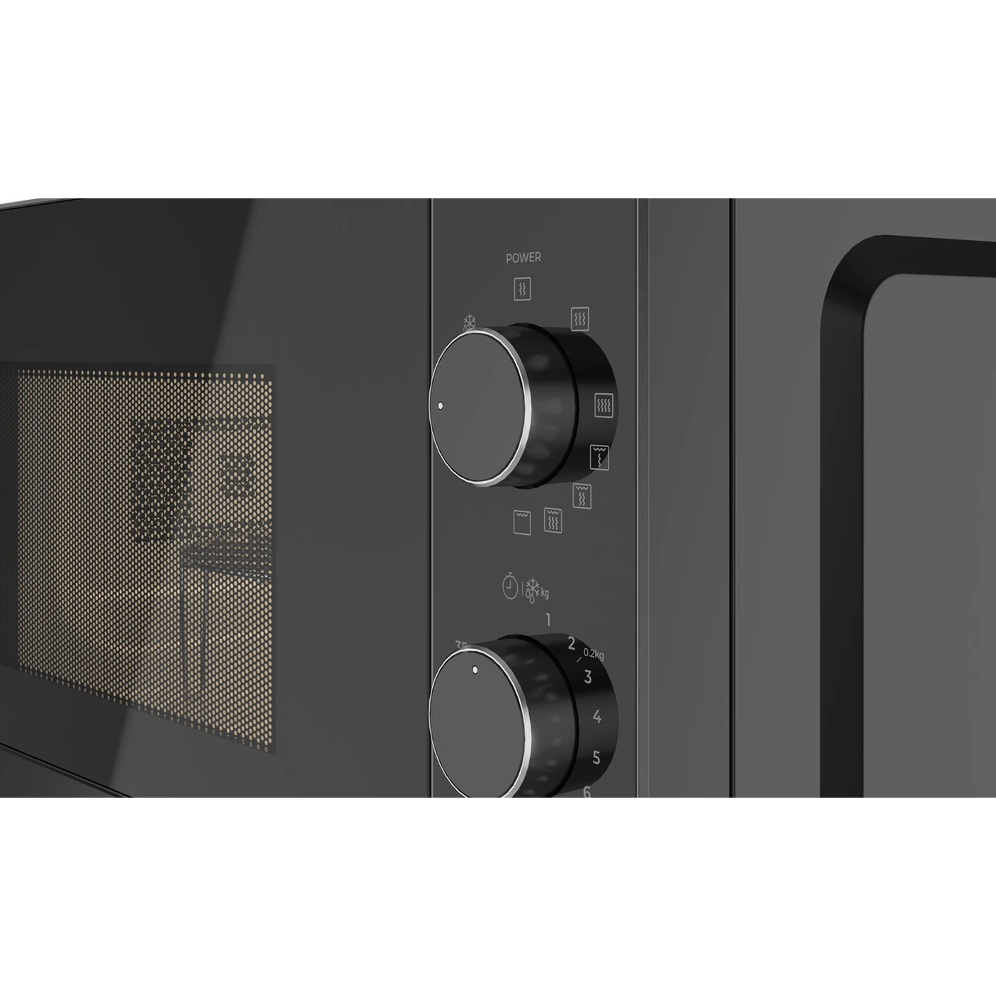 Microondas MW FS20 G BK 20 L Negro Función Grill TEKA 3