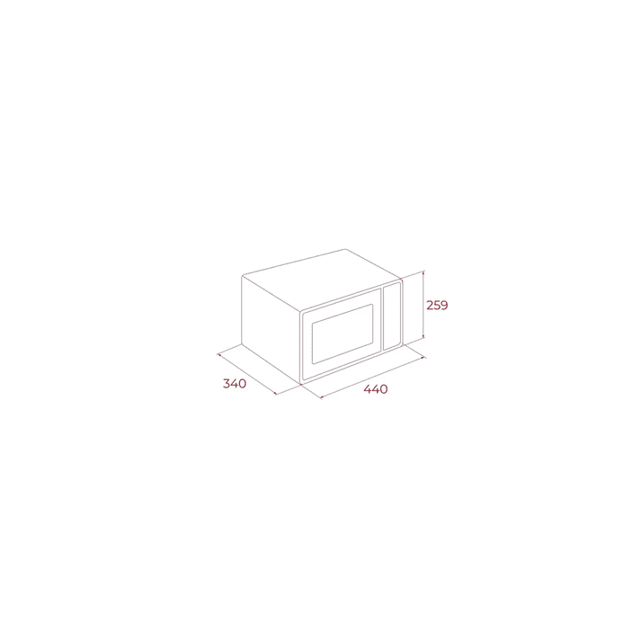Microondas MWE FS20 20 L con Grill Blanco TEKA 8