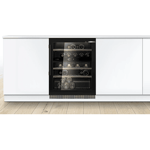 Serie 6 Vinoteca integrable doble zona 81.8 x 59.8 cm