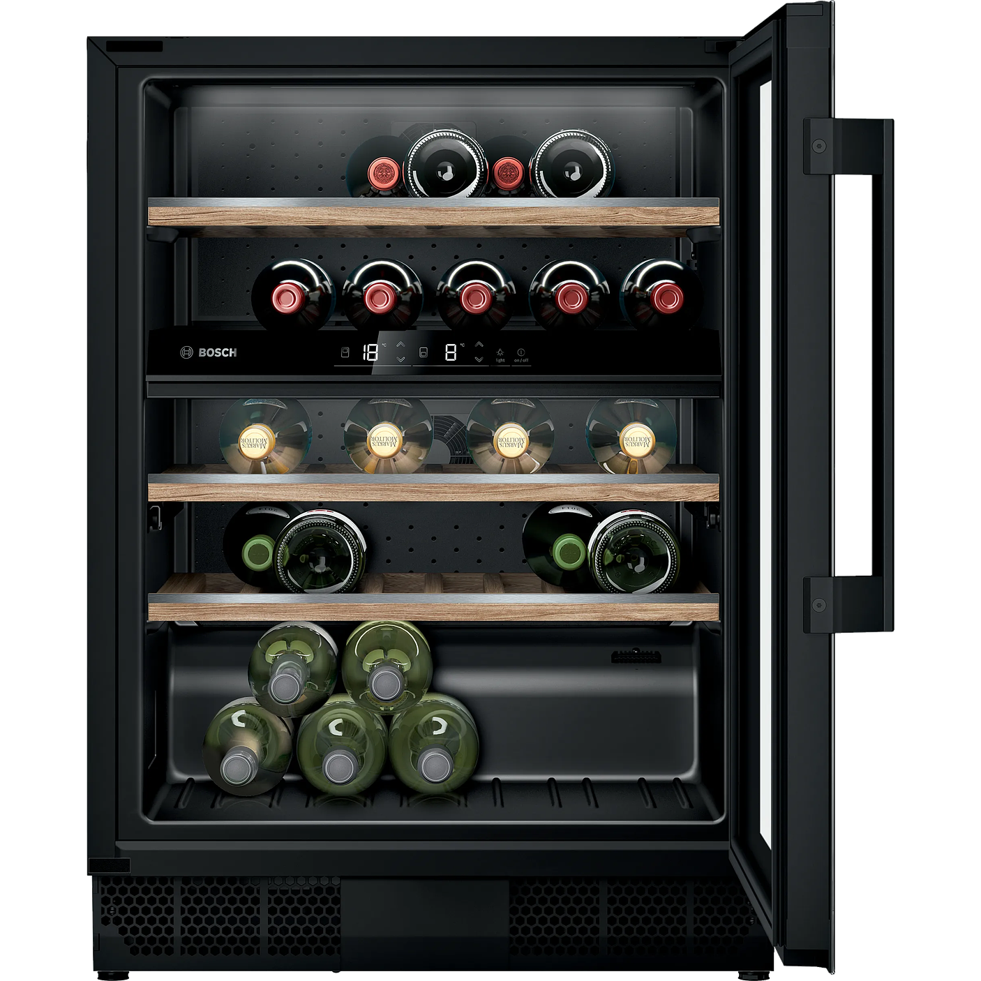 Serie 6 Vinoteca integrable doble zona 81.8 x 59.8 cm 1