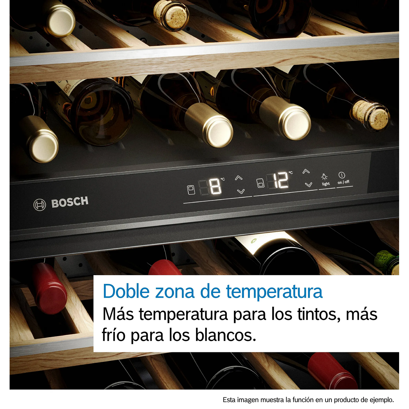 Serie 6 Vinoteca integrable doble zona 81.8 x 59.8 cm 9