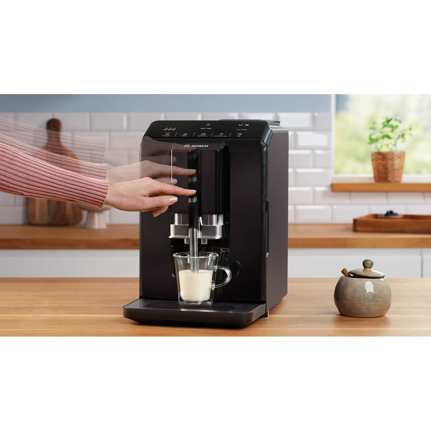 Serie 2 Cafetera superautomática VeroCafe Negro 4