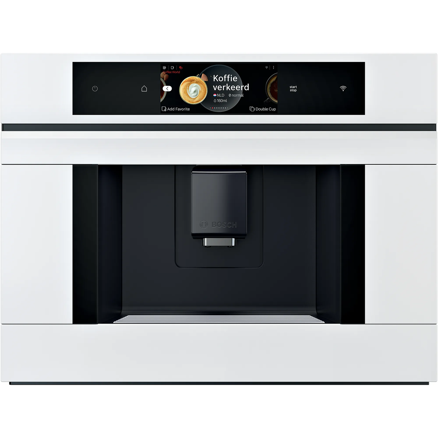 Serie 8 Cafetera totalmente integrable Blanco BOSCH 1