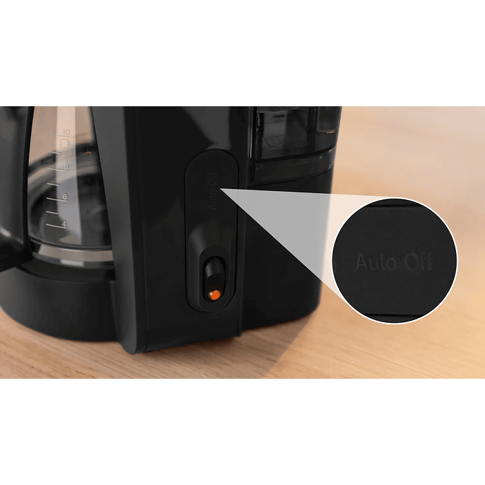 Cafetera MyMoment Negro 8 tazas BOSCH 3