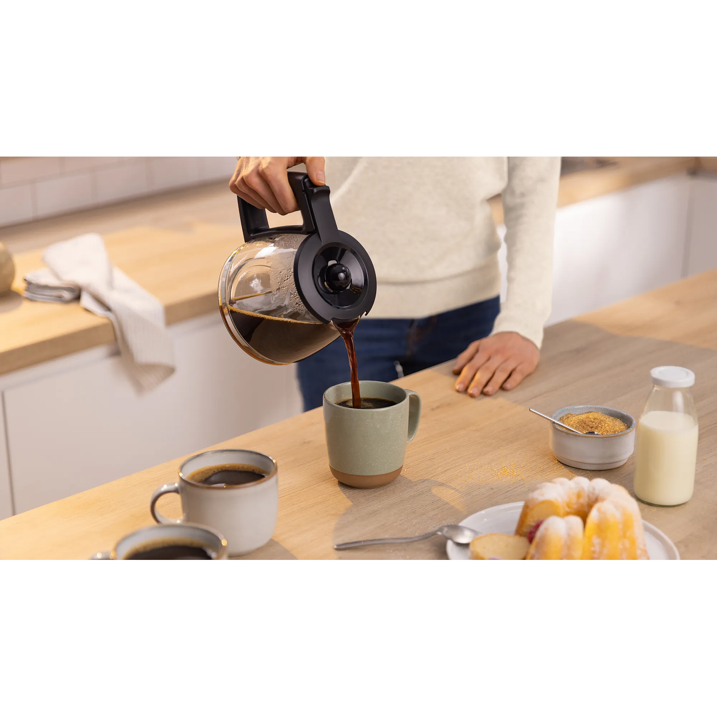 Cafetera MyMoment Negro 8 tazas BOSCH 6