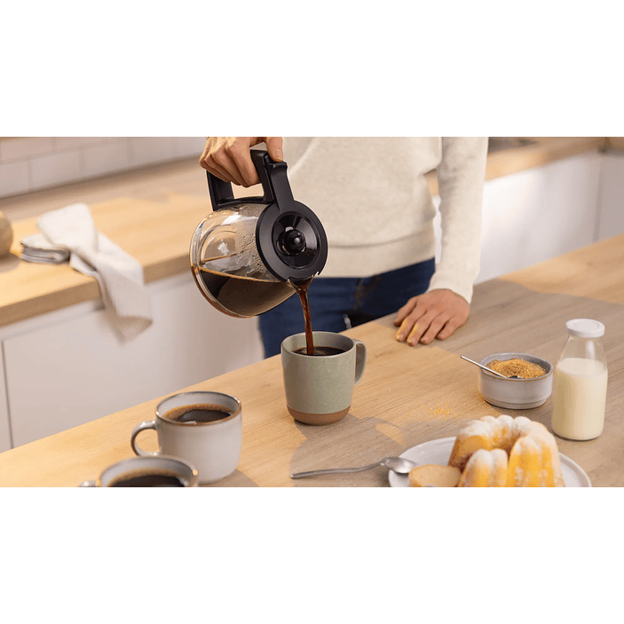 Cafetera MyMoment Negro 8 tazas BOSCH 6