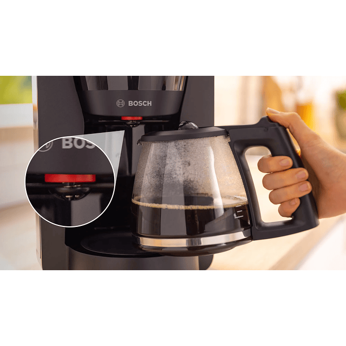 Cafetera MyMoment Negro 8 tazas BOSCH 9